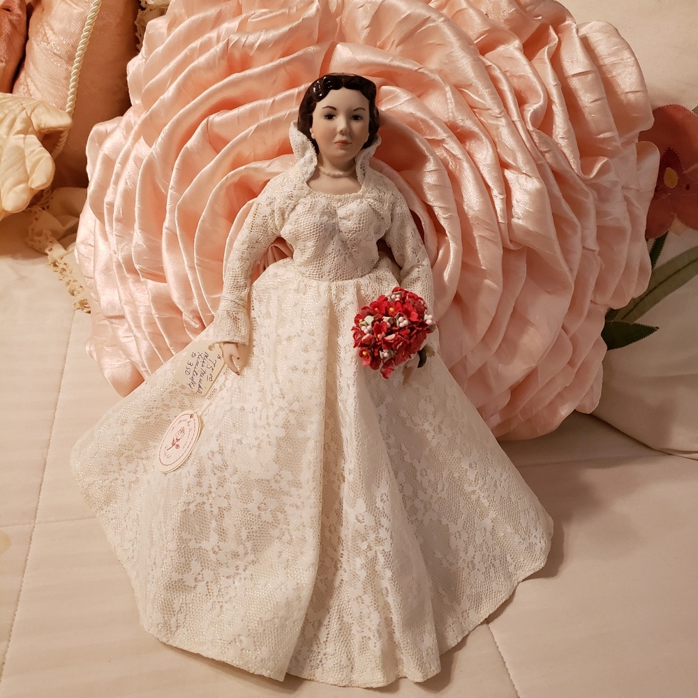 Miss Meredith May Queen Collectible Porcelain Doll